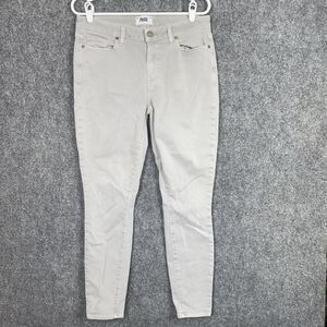 PAIGE Jeans Womens Size 31 Gray Verdugo ankle skinny